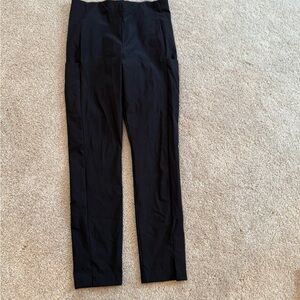 Athleta Black Straight Leg Pants Sleek and Versatile